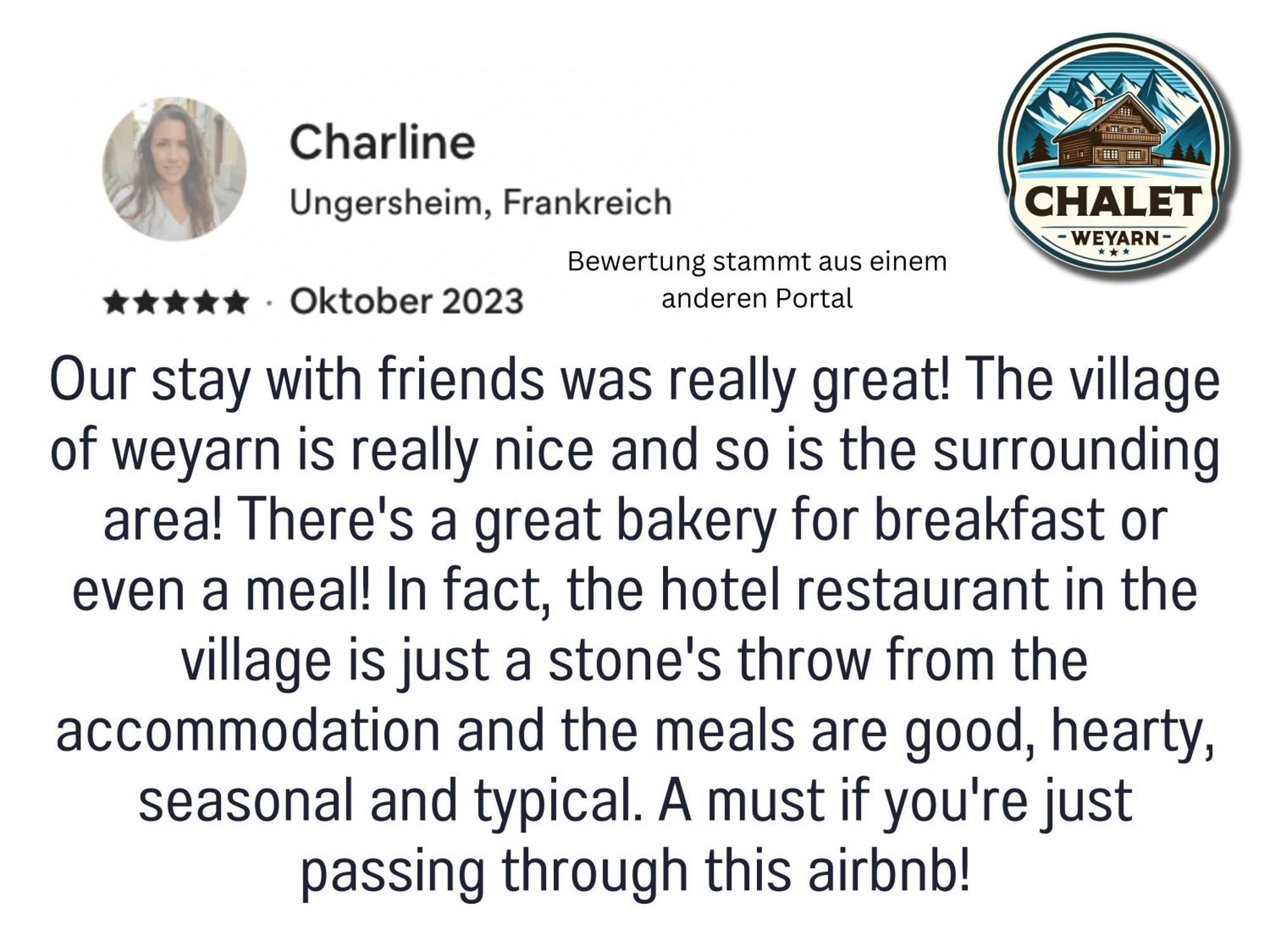 Chalet Weyarn - Doppelzimmer Mit Gartenblick 외부 사진